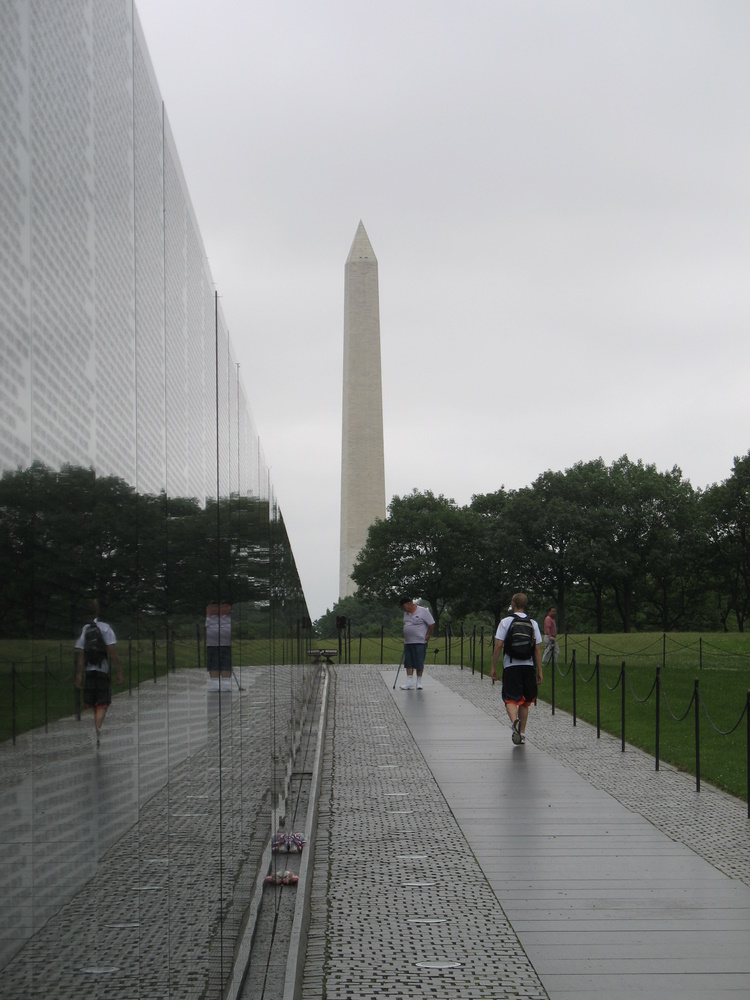 Vietnam Memorial & Washington Monument